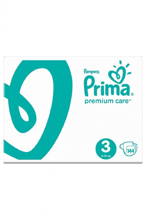 Prima  Bebek Bezi Premium Care 3 Beden 144 Adet Midi Aylık Fırsat Paketi - 2