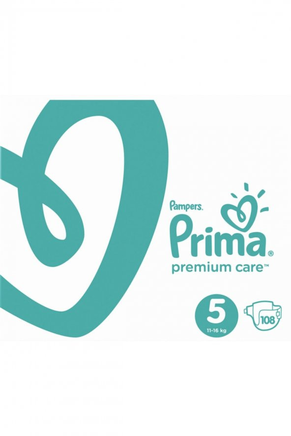 Prima  Bebek Bezi Premium Care 5 Beden 108 Adet Junior Aylık Fırsat Paketi - 2