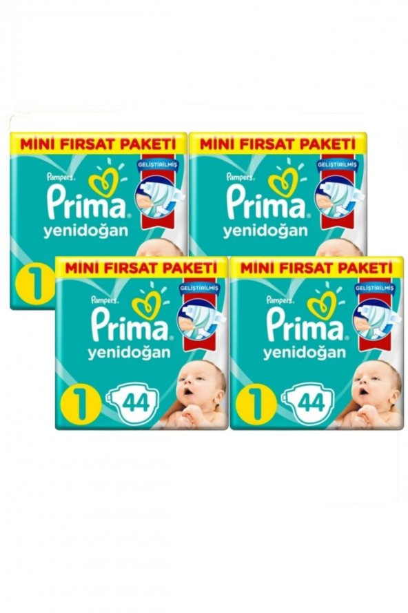 Prima  Standart Bez 44 Lü   1 No  Bebek Bezi 4 Adet