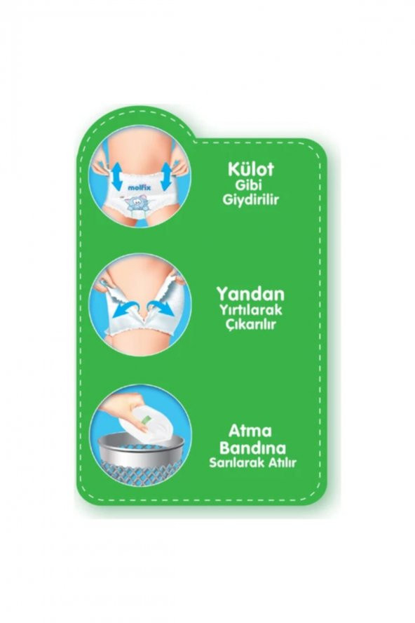 Molfix  3 Numara Midi 30 Adet Bebek Bezi - 2