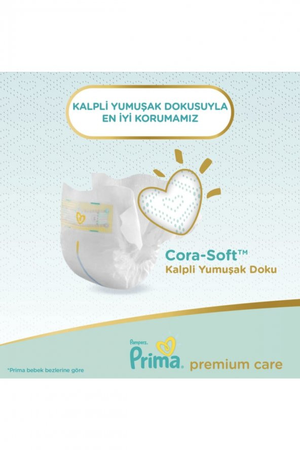 Prima  Bebek Bezi Premium Care 0 Beden 30 Adet Prematüre Tekli Paket - 5