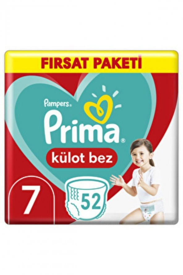 Prima  7 Numara Külot Bez 52 Adet