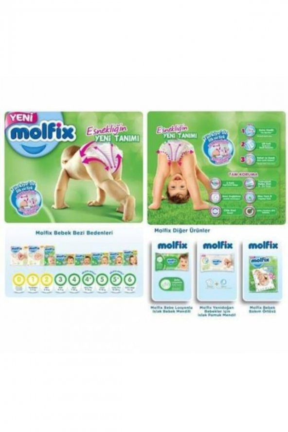 Molfix  Bebek Bezi Extra Large 6 Numara 20 Adet - 3