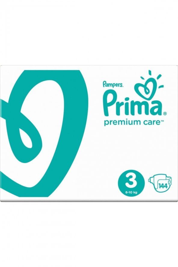 Prima Premium Care Aylık Fırsat Paketi 3 Beden 144 Adet - 2