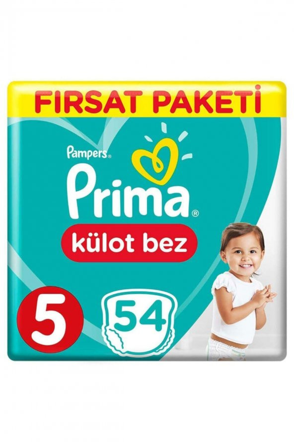 Prima  Külot Bebek Bezi Fırsat Paketi 5 Beden 56 Adet