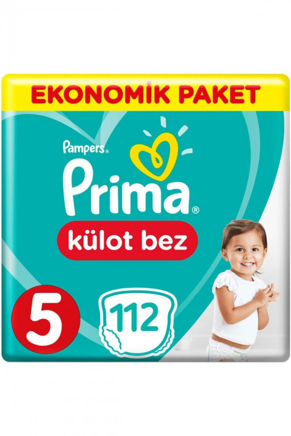 Prima  Pants Külot Bebek Bezi 5 Beden 112 Adet