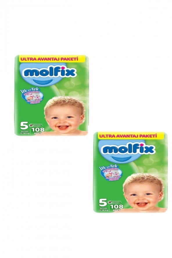 Molfix  Molfıx Ultra Avantaj Paketı Junıor 108x2