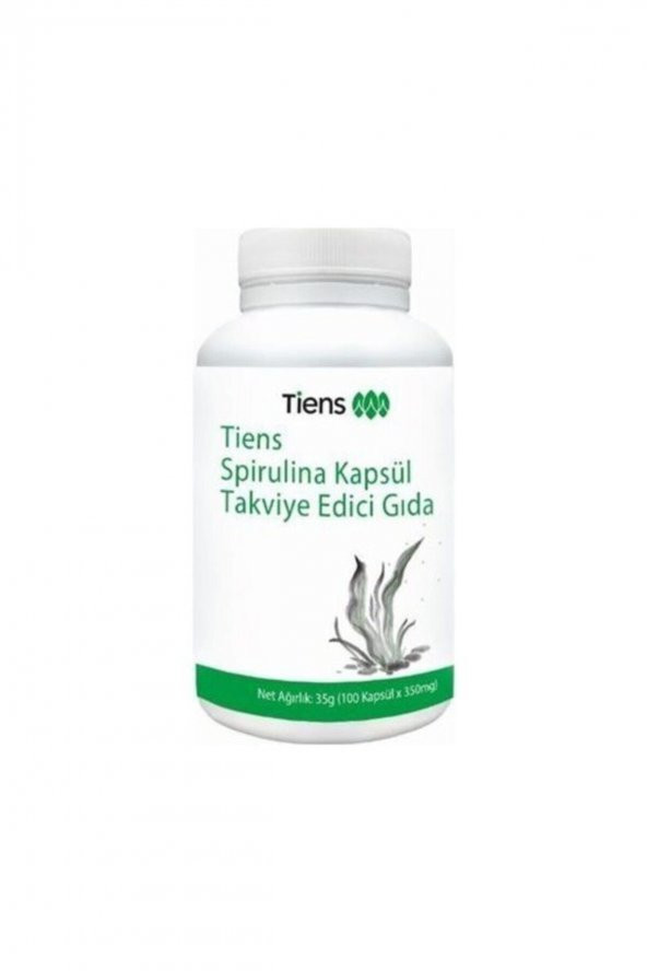Tiens Spirulina Takviye Edici Gıda 100 Kapsül