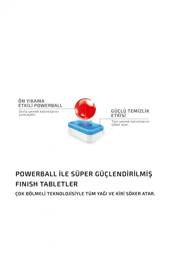 Finish  Klasik 120li Tablet Bulaşık Makinesi Deterjanı - 3