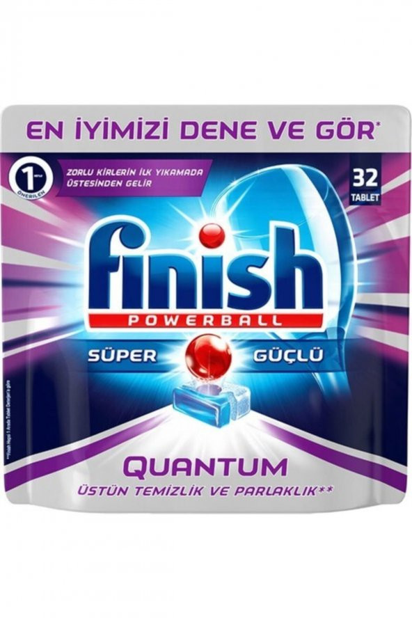 Finish  Quantum 32 Tablet Bulaşık Makinesi Deterjanı