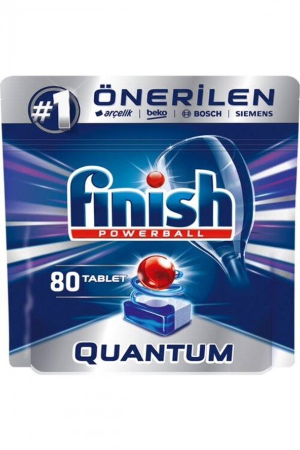 Finish  Quantum 80 Tablet Bulaşık Makinesi Deterjanı - 2
