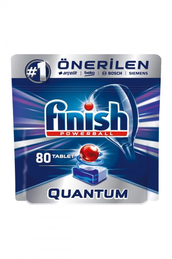 Finish  Quantum 80 Tablet Bulaşık Makinesi Deterjanı - 2