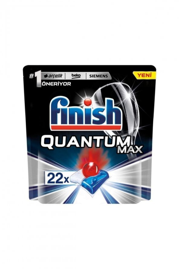 Finish  Bulaşık Makinesi Deterjanı Quantum Max 22 Tablet