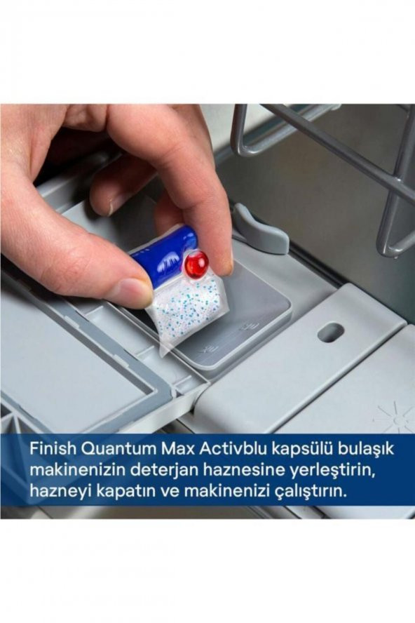 Finish  Quantum Max 96 Kapsül Bulaşık Makinesi Deterjanı (48x2) - 2