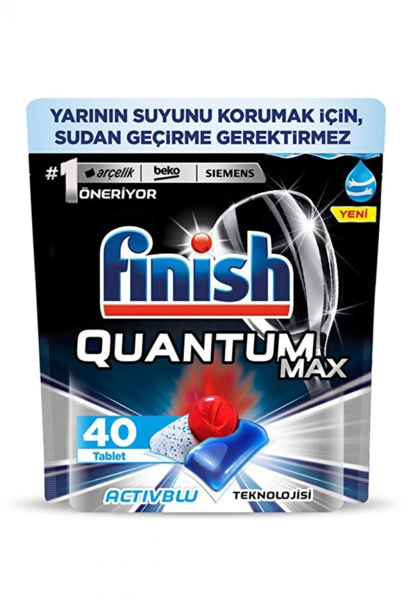 Finish  Quantum Max 40 Kapsül Bulaşık Makinesi Deterjanı