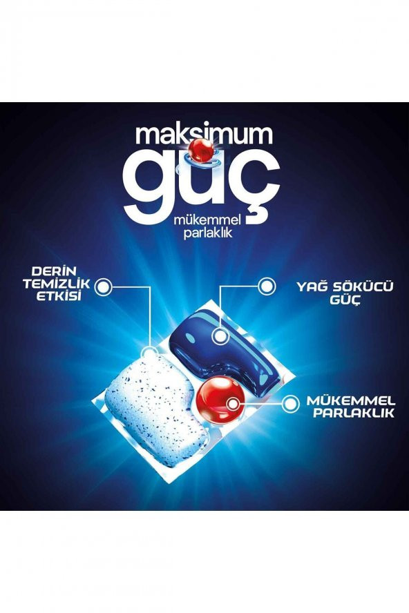 Finish  Quantum Max Bulaşık Makinesi Deterjanı 106 Tablet - 2