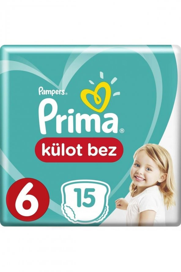 PRIMAN  Prima Bebek Bezi Külot 6 Beden Ekstra Large 15li