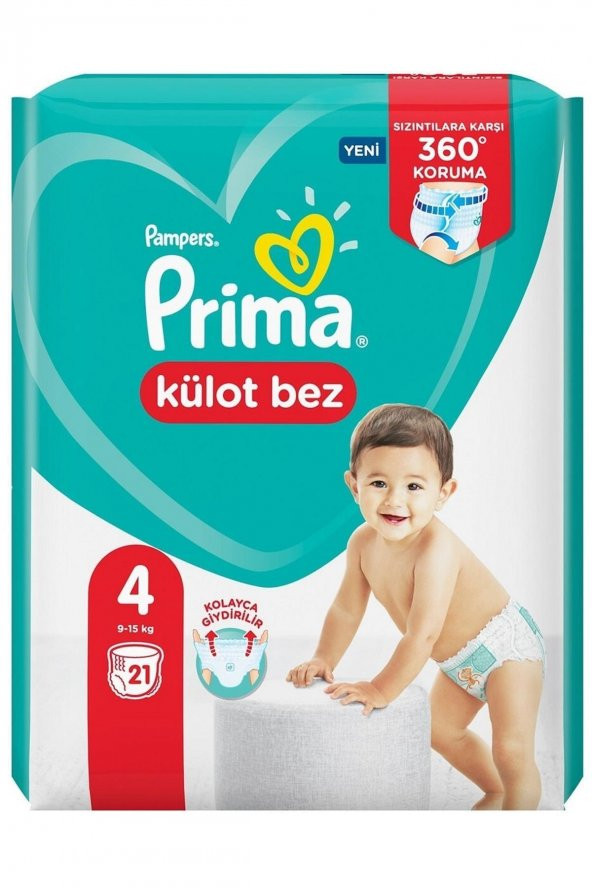 PRIMAN  Prima Bebek Bezi 4 Beden Maxi 21li