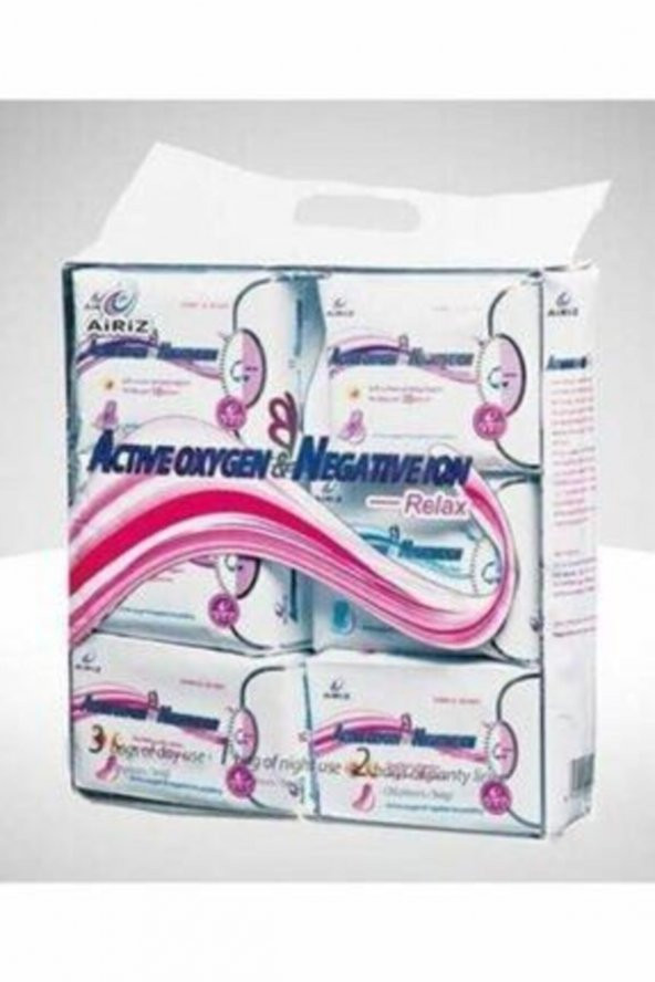 Tiens  Airiz Hijyenik Kadın Pedi 6lı Paket 98 Adet Pamuklu Organik