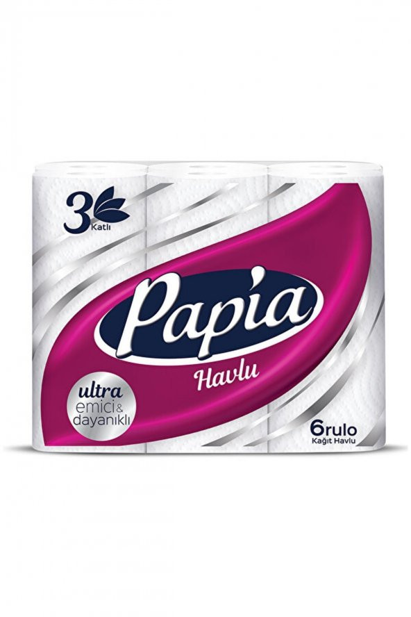 Papia Havlu 6lı Kağıt Havlu