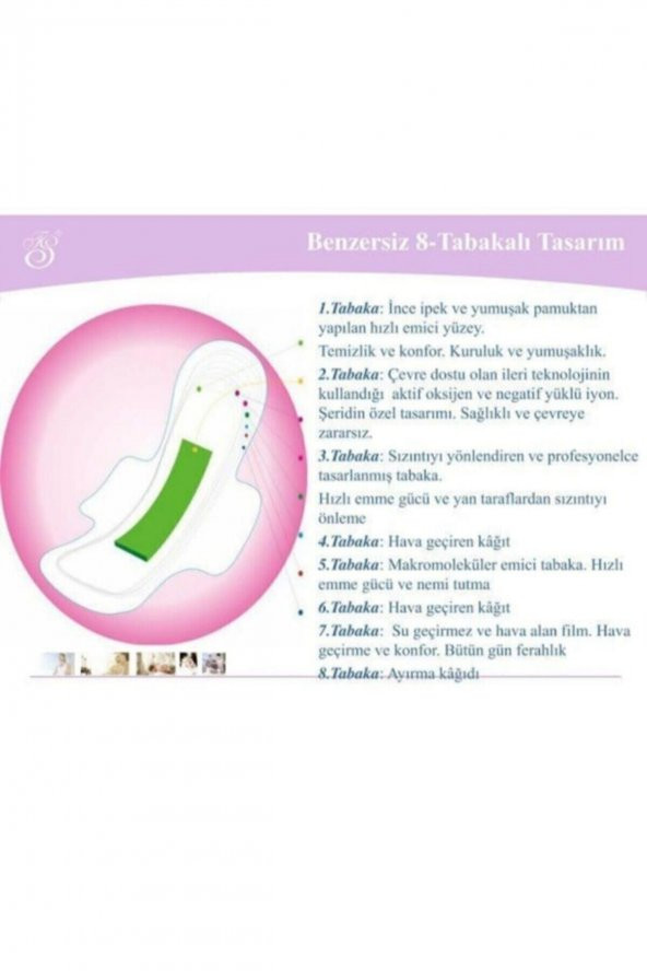 Tiens  Hijyenik Kadın Pedi Gündüz - 3