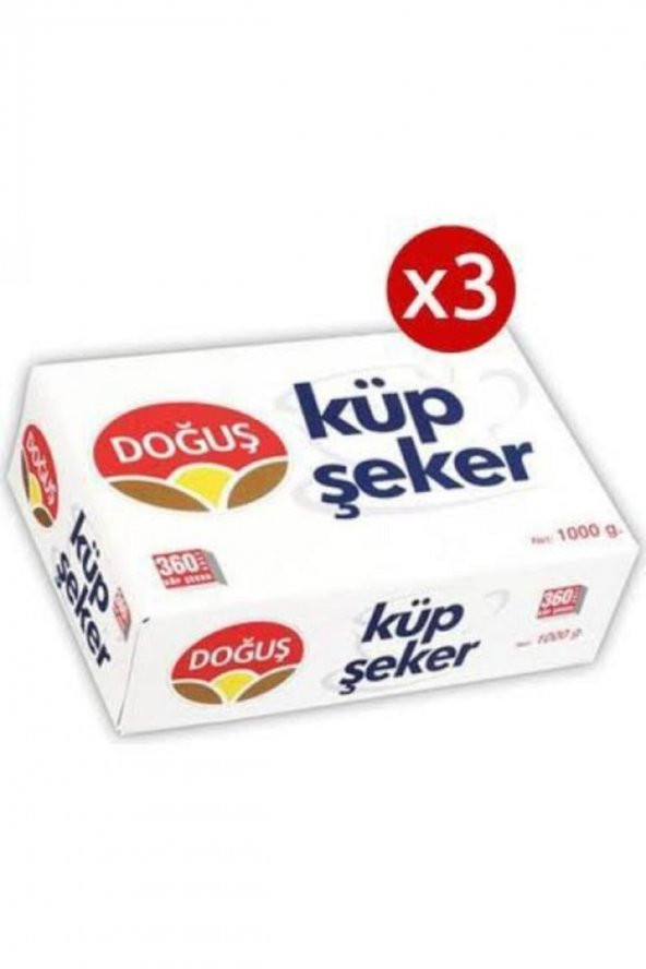 Doğuş  Küp Şeker 3 Adet