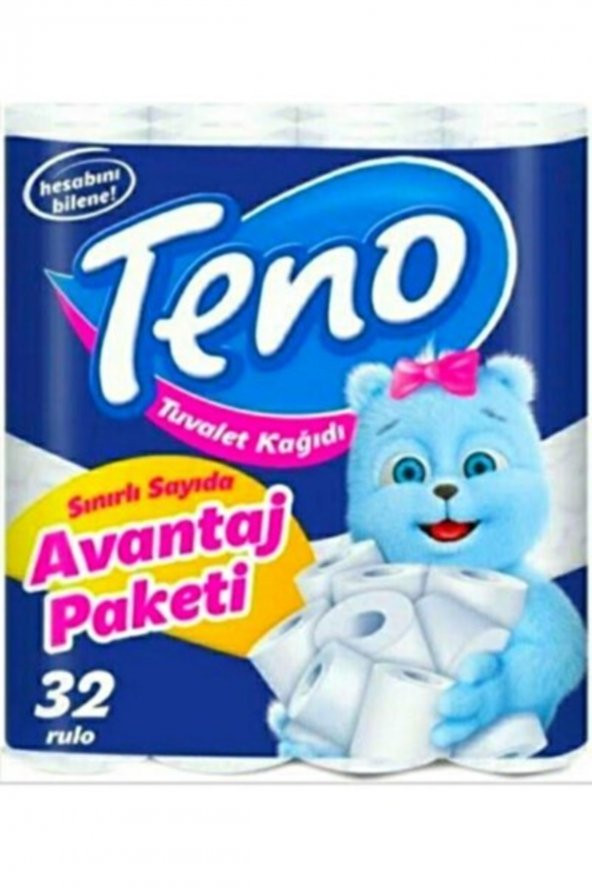 Teno  Yeni Tuvalet Kağıdı 32li Tuvalet Kağıdı