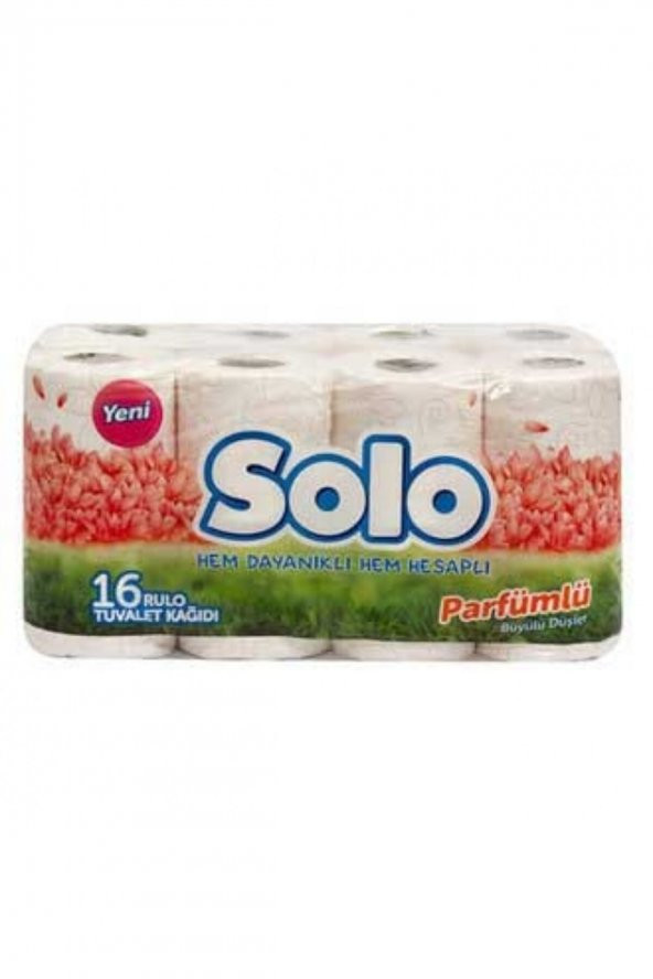 Solo (parfümlü) Tuvalet Kağıdı 16lı-3lü Koli