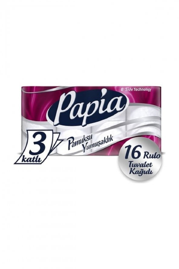 Papia  3 Katlı Tuvalet Kağıdı 16lı