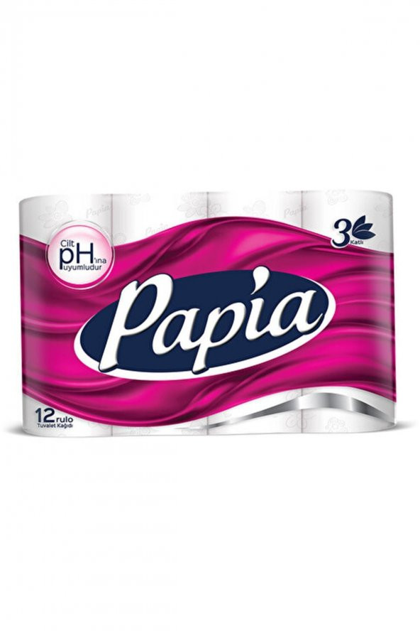 Papia  Marka: Tuvalet Kağıdı 12li Kategori: Tuvalet Kağıdı