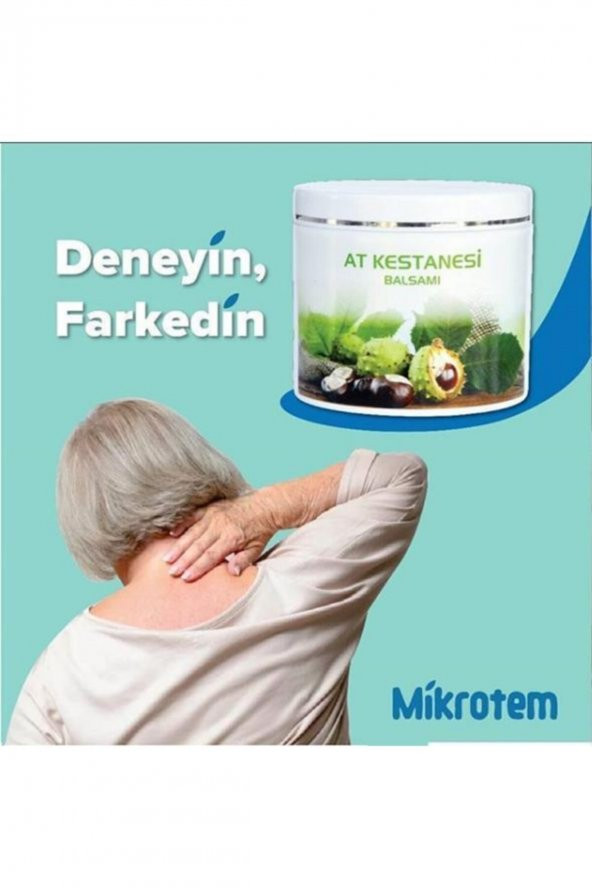 Mikrotem  At Kestanesi Balsamı Krem Masaj Jeli 450 ml - 2