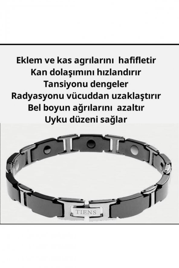 Tiens Ürünleri  Tiens Özel Tasarım Titanyum Enerji Bilekliği - 2