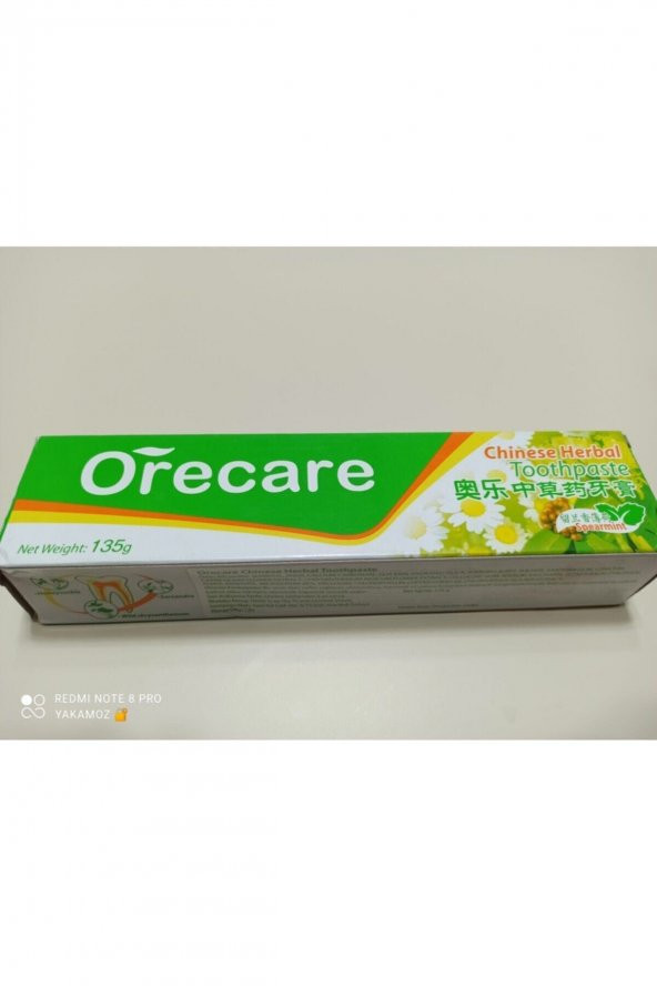 Tiens Ürünleri  Tiens Orecare Bitkisel Diş Macun 135g