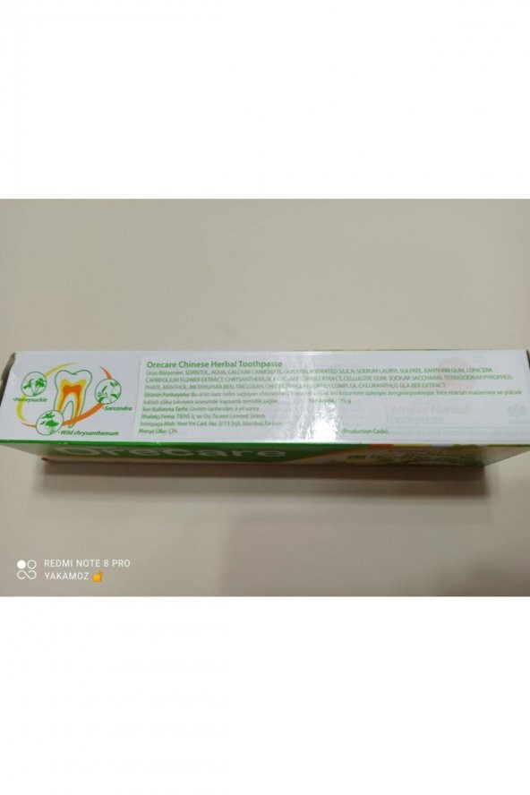 Tiens Ürünleri  Tiens Orecare Bitkisel Diş Macun 135g - 2