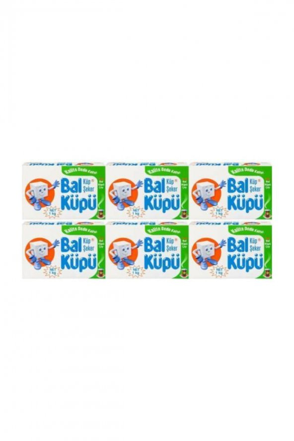 Bal Küpü  Küp Şeker 360lı 1 kg 6lı Set Balküpü Küp - 1