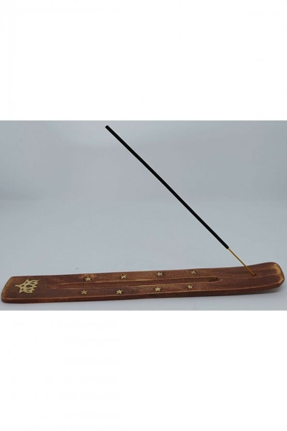 Hem Amber-gül-lavanta-palo Santo-yasemin-sandal Aromalı Çubuk Tütsü (120 Çubuk) Ve Tütsü Kayığı - 2