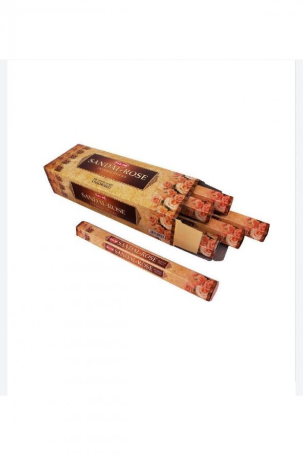 Sandal Rose Hexa Tütsü 6  Lı Paket - 1