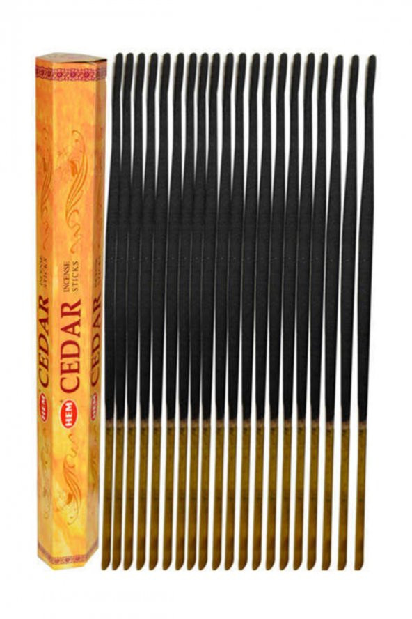 Sedir Ağacı Kokulu 20 Çubuk Tütsü - Cedar - 1