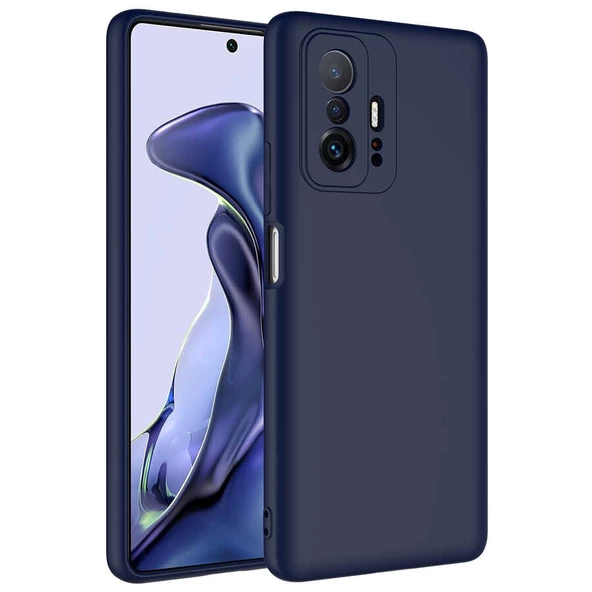 Vendas Xiaomi Mi 11T 5G W-Lansman Serisi Yumuşak Dokulu Kadife İç Tasarımlı Lansman Kılıf - 6