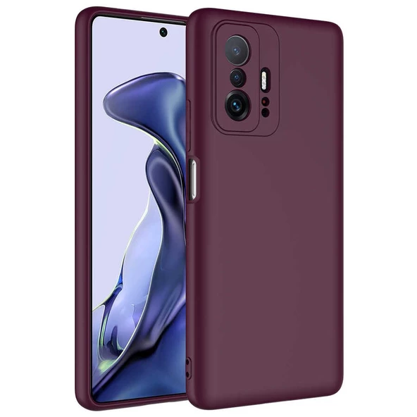 Vendas Xiaomi Mi 11T 5G W-Lansman Serisi Yumuşak Dokulu Kadife İç Tasarımlı Lansman Kılıf - 4