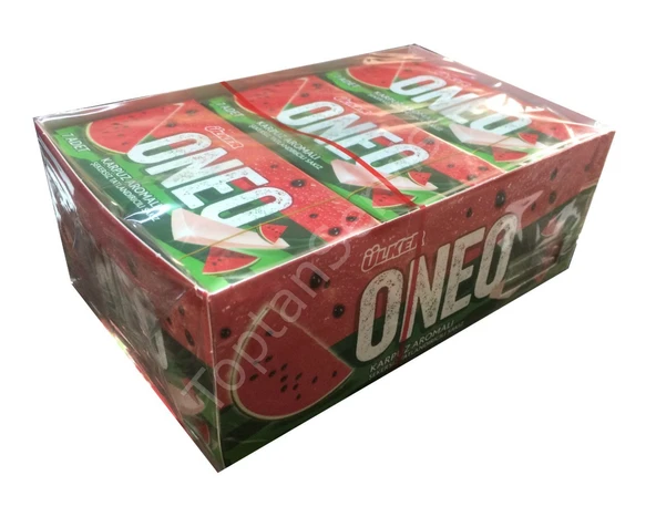 Ülker Oneo Cüzdan Karpuz Aromalı Sakız 27 Adet - 1