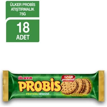 Ülker Probis Atıştırmalık Bisküvi 18 adet - 2