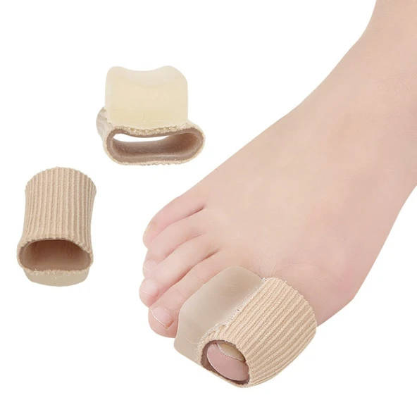 HALLUKS VALGUS GECE ATELİ AYAK PARMAK AYIRICI ATELİ BUNYON PARMAK ARASI MAKARA FULL SET - 7