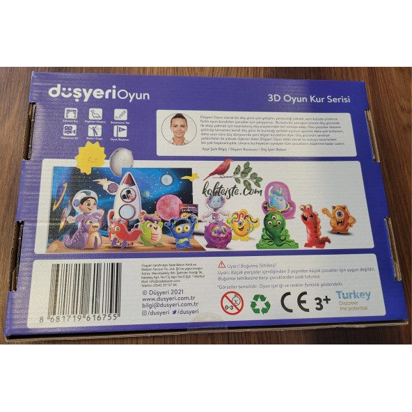 Puzzle 3D Uzaylılar Ve Gezegen - 2