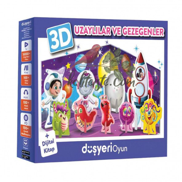 Puzzle 3D Uzaylılar Ve Gezegen - 3