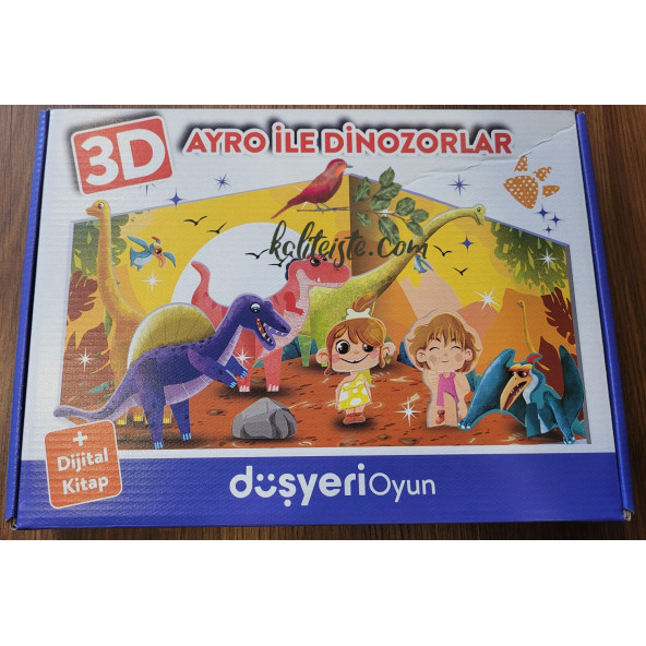 Puzzle 3D Ayro İle Dinazorlar
