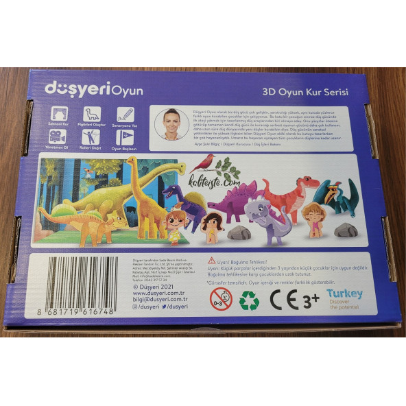 Puzzle 3D Ayro İle Dinazorlar - 2
