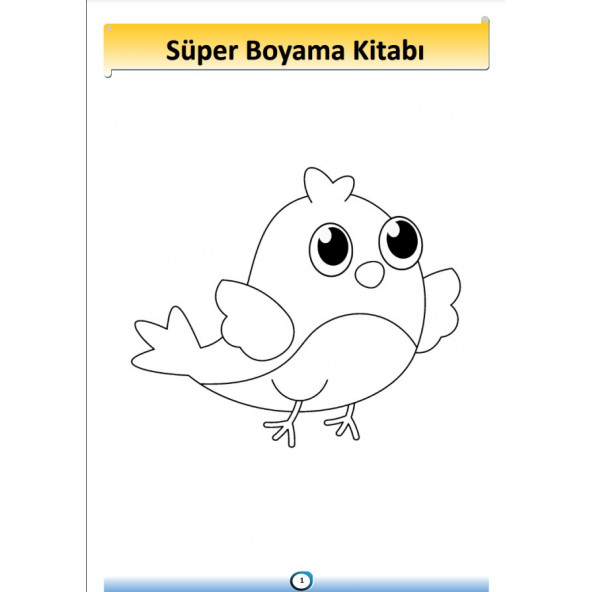 Okul Öncesi Örnekli SÜPER Boyama Kitabı - 2