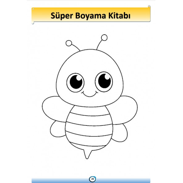 Okul Öncesi Örnekli SÜPER Boyama Kitabı - 3