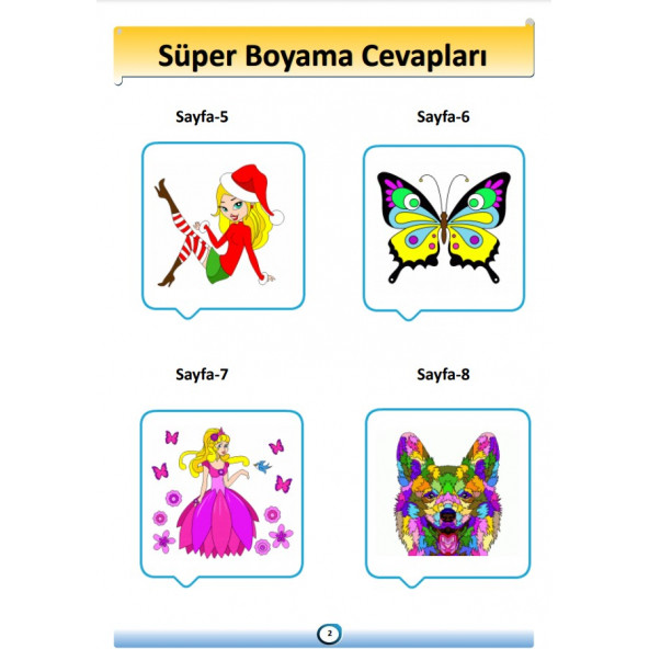 Çocuklar İçin Örnekli SÜPER Boyama Kitabı - 5